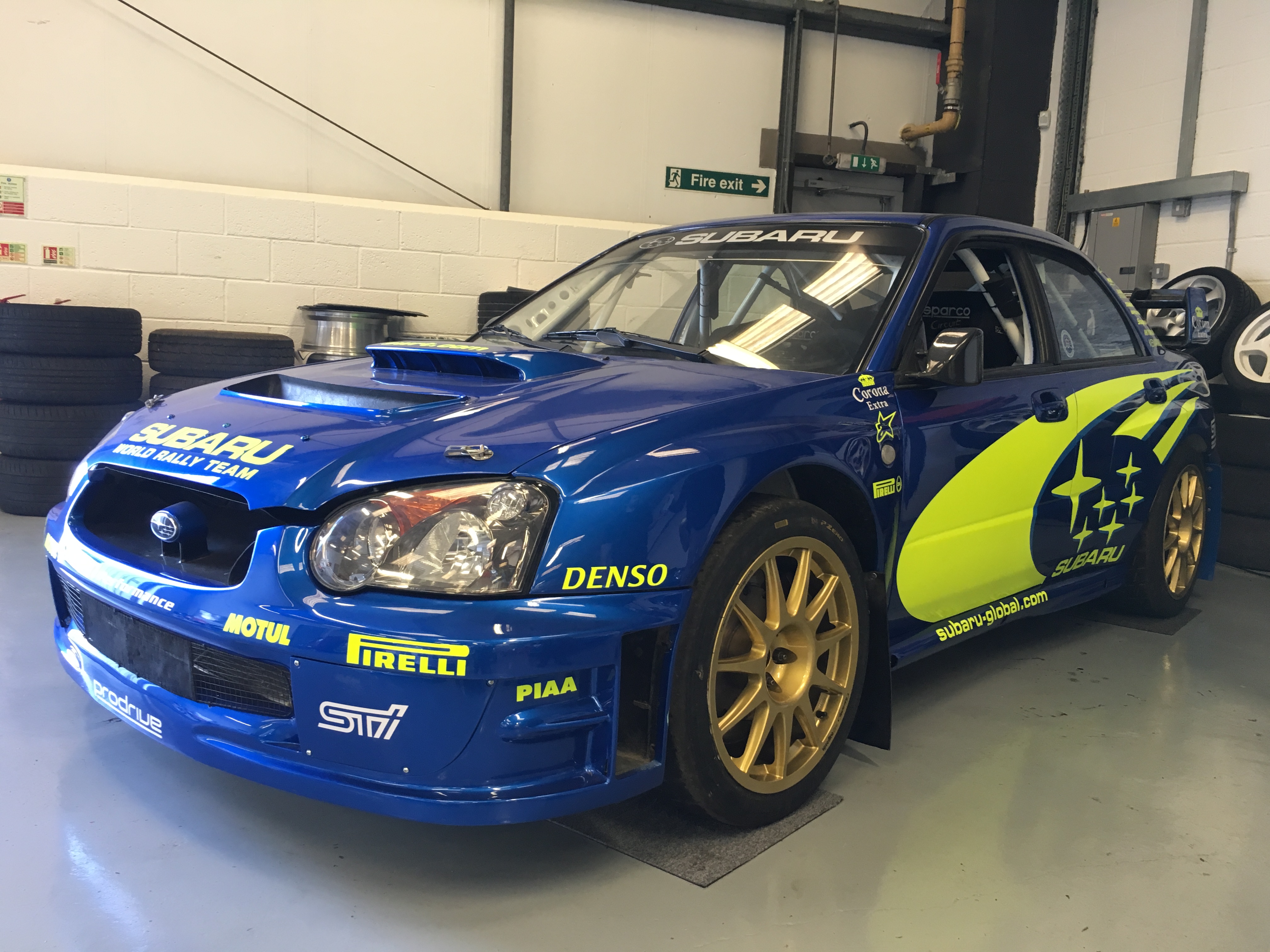 Subaru WRC for sale... A Pension Alternative